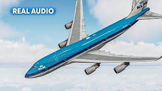 All Engines Shut Down in Mid-Flight | Quadruple Engine Failure Over Alaska (With Real Audio)