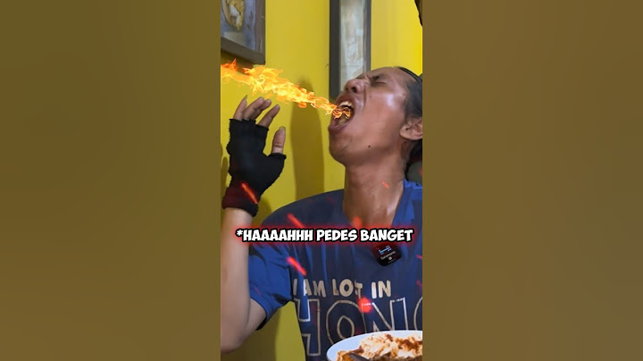 Makan Seblak terpedas didunia 🌶️
