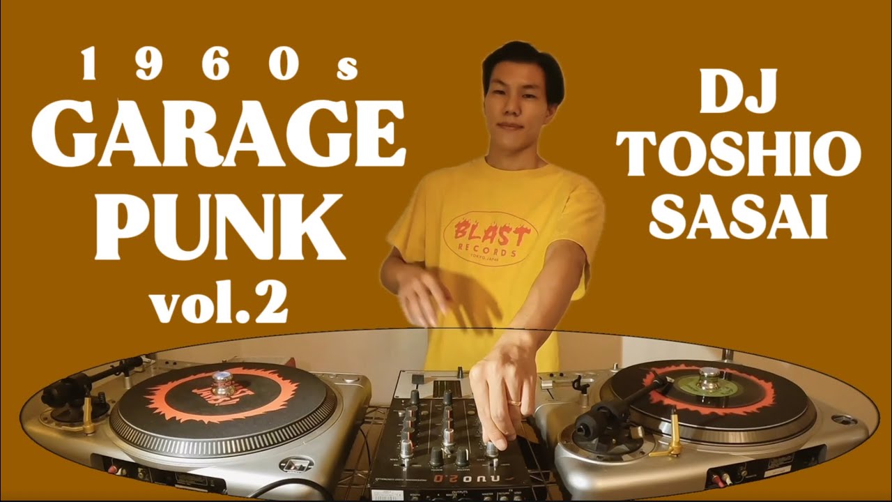ALL Vinyl 45s DJ set】 GARAGE mix vol.2 / 1960s- Garage Punk by