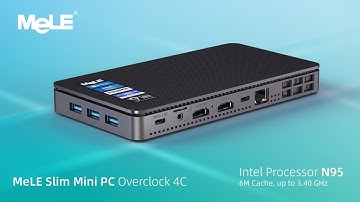 🤩Introduction video for MeLE Overclock 4C Mini PC!🎉
