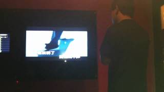 Me singing in kbox