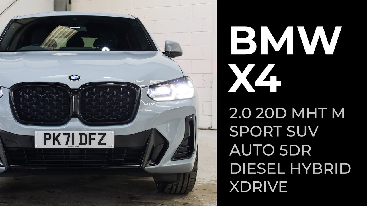 BMW X4 2.0 20d Mht M Sport SUV Diesel Hybrid Auto Xdrive