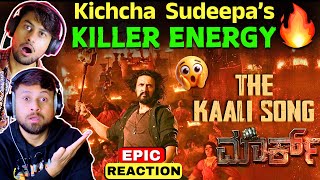 Kichcha Sudeep : The Kaali Song Reaction (Kannada song) Mark Movie| The Reacting Bros