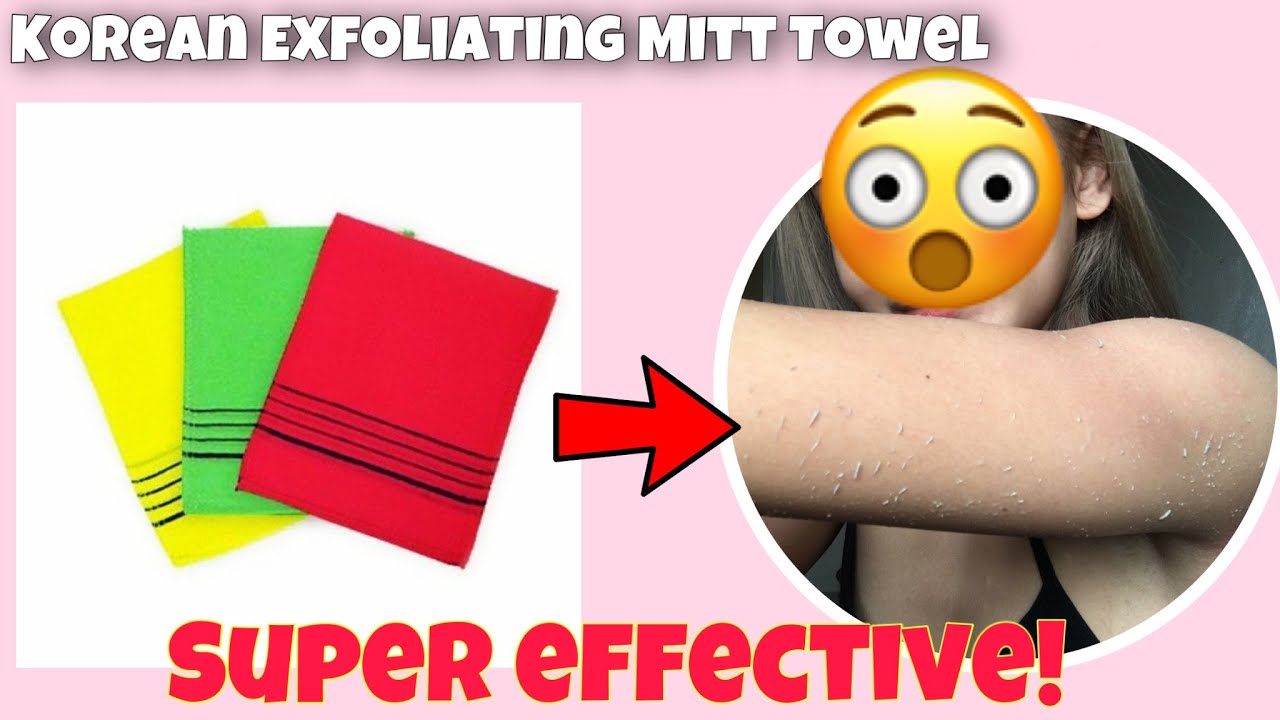 Korean Exfoliating Gloves Paano Gamitin YouTube