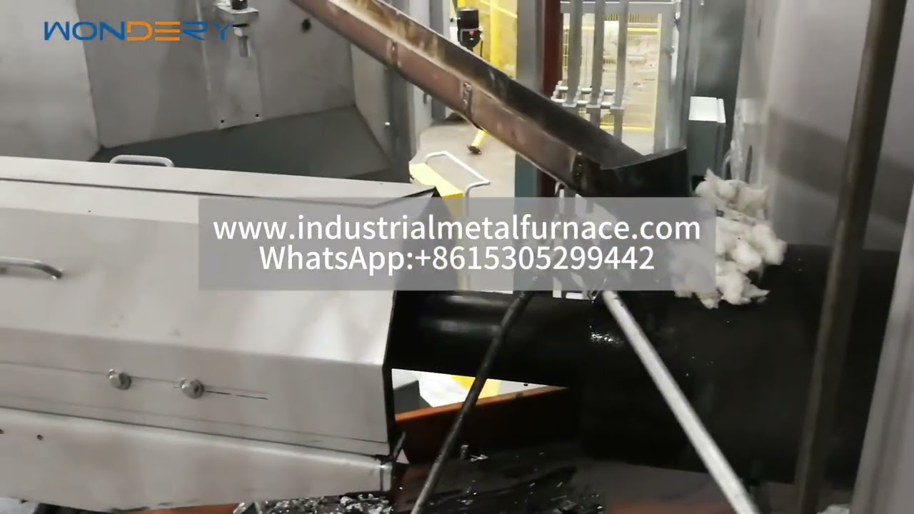 Aluminum Liquid Holding Furnace  Melting and Dosing for Die Casting Process