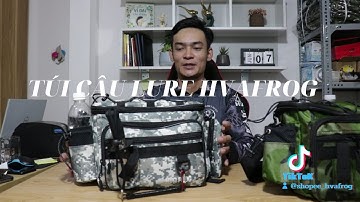 REVIEW TÚI ĐỰNG ĐỒ CÂU LURE ĐA NĂNG CHA GIÀ VLOGS ✅