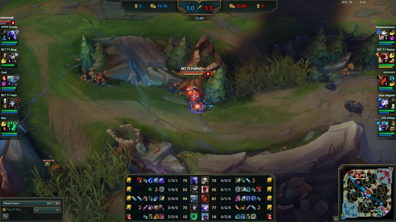 Peanut Lee Sin SoloQ Insane Mechanics | #1 Challenger Korea