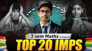3rd Sem Maths Important Questions | All Subjects Important Questions - 3rd Sem Maths