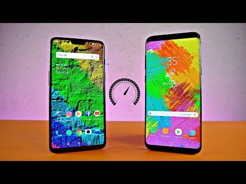 OnePlus 6 vs Samsung Galaxy S8 Plus - Speed Test!