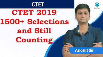 🔴CTET December 2019 Result Declared | Excellent results by Edu Tap Teaching Pariksha | General