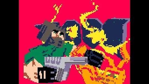 DOOM making of timelapse in #picoCAD