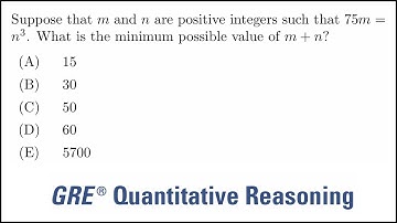Prime factorization and perfect cubes: GRE quantitative reasoning practice question#88