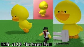 R2DA - v1.3.5 update leaks (Easter Event) + Q&A WikiaColors