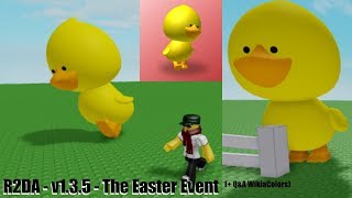 R2DA - v1.3.5 update leaks (Easter Event)   Q&A WikiaColors