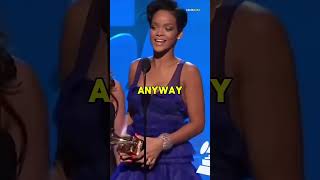 Rihanna's Emotional First Grammy Speech Revealed! #shorts