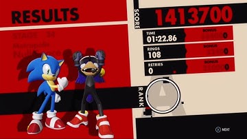 Stage 24: Null Space (1:22.86) | Sonic Forces: Individual Level Speedrun [HD 60fps]