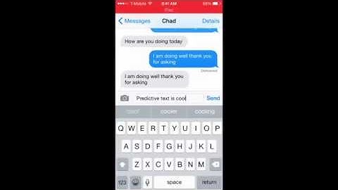 iOS 8 : iMessage Quick Reply New Keyboard - Review