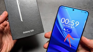 Add Weather on Lock Screen - Samsung Galaxy S25 / S25 Ultra / S25+