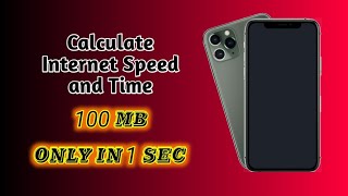 How to Calculate Internet Speed and Time | 30Mbps/100Mbps screenshot 2