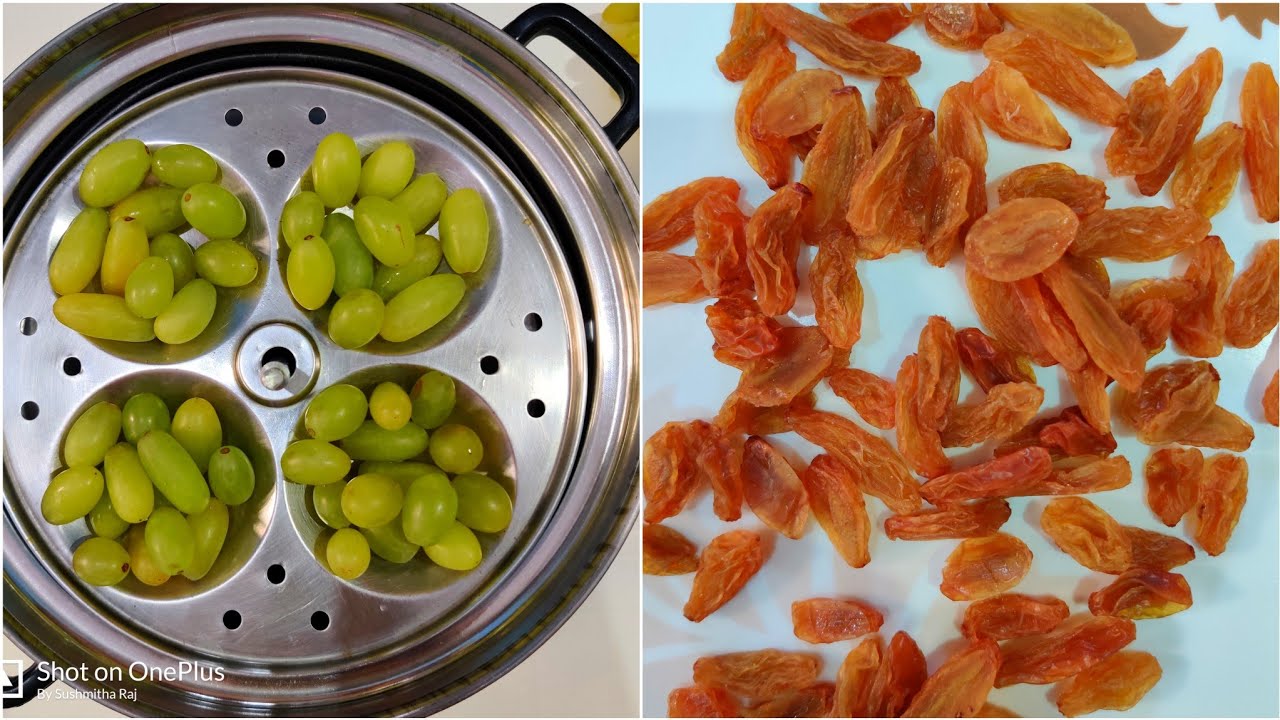 HOMEMADE RAISINS | HOMEMADE DRY GRAPES | HOMEMADE RECIPES | DRY FRUITS | COOKING TIPS & TRICKS |