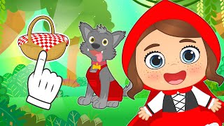 BABIES ALEX AND LILY Little Red Riding Hood and the Fierce Wolf 💗🐺 Fairy tale screenshot 5