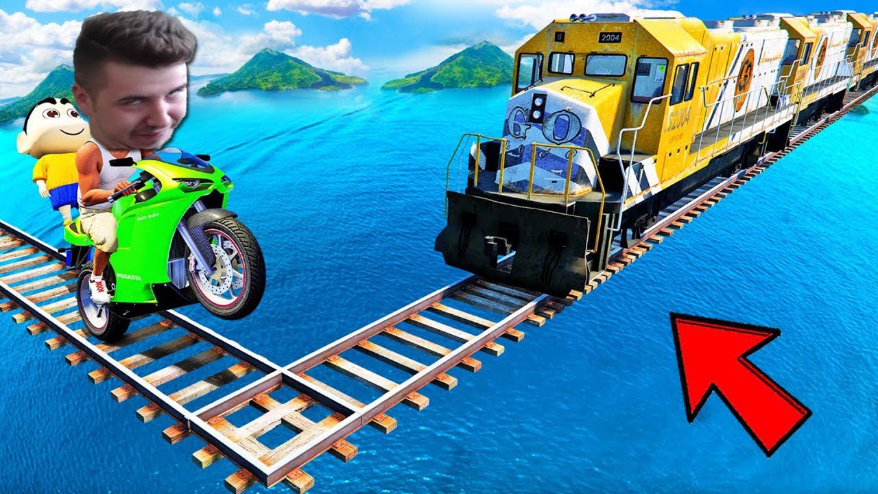 PARKOUR pe GTA dar TRENUL da peste noi!