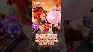 👇 Gerakan jarimu ! Bantu Fanny menyelesaikan persiapannya sesuai irama untuk 9th Anniversary MLBB!