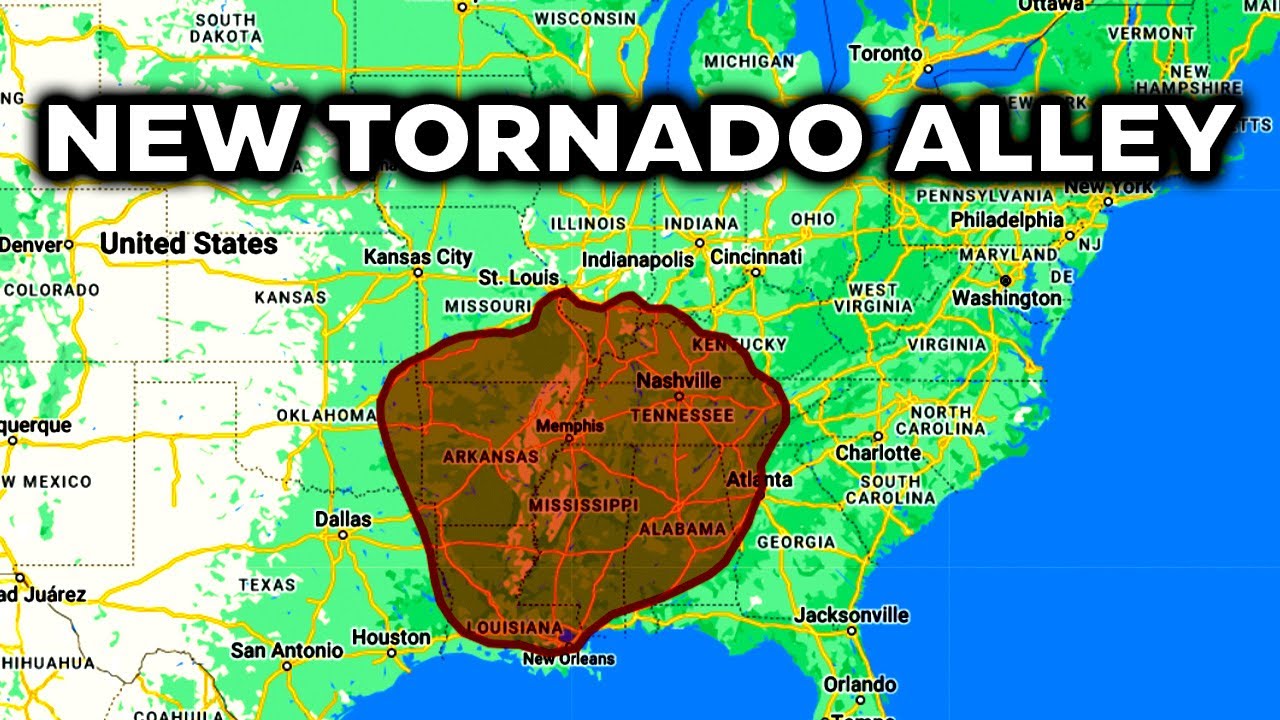 Tornado Alley IS SHIFTING!!!!!