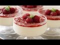 [4K] Panna Cotta with Raspberry : Honeykki 꿀키