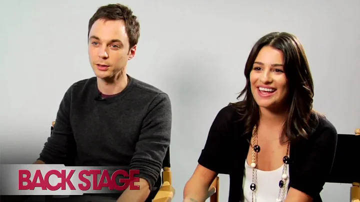 'Glee' and 'Big Bang Theory': Lea Michele and Jim ...