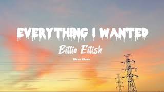 Billie Eilish - everything i wanted (Lyrics)