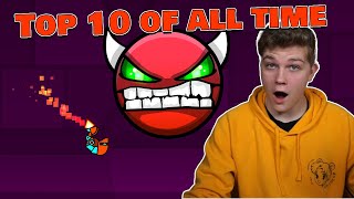 AeonAir's Top 10 Geometry Dash Demons of All Time