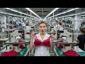 From Silkworm to Bra: Inside the Factory Process
