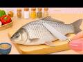 Catch and Cook Tiny Fish 🐟 How to Make Tasty Chili Garlic Masala Fish | Petite Cooking