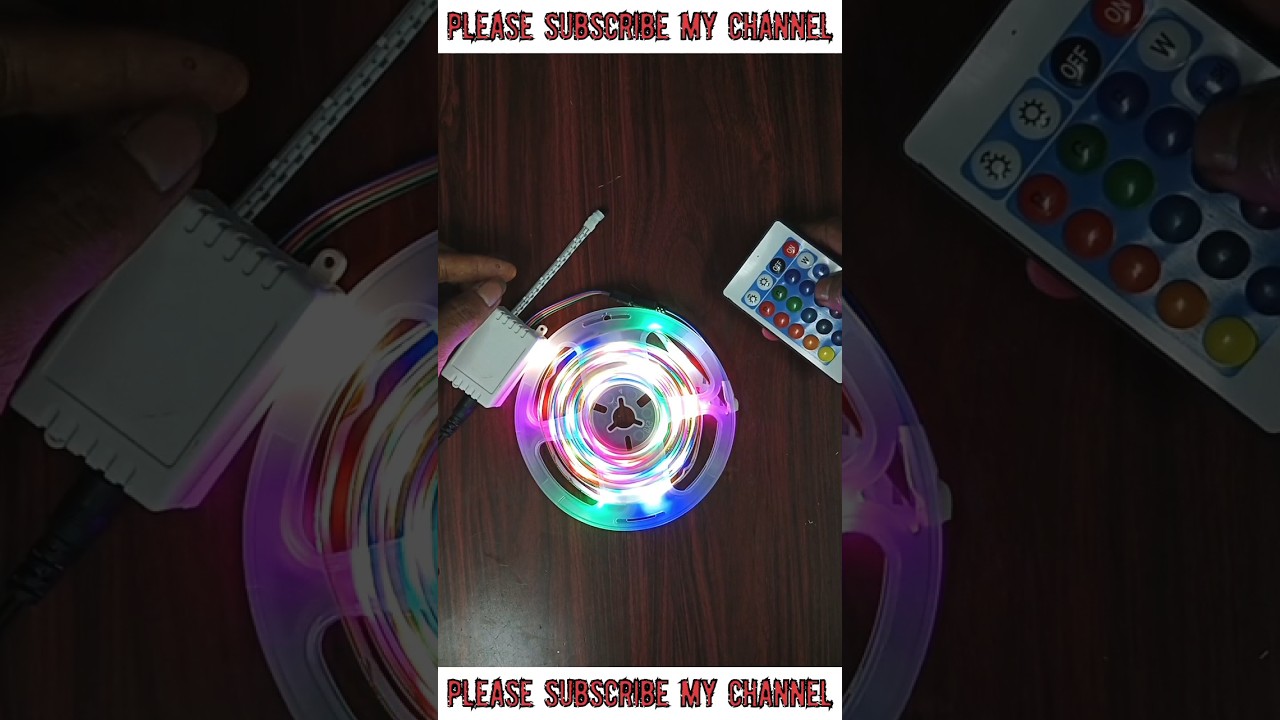 Experience the Viral Phenomenon of RGB Remote Lights