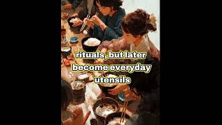 How Chopsticks Became a Symbol of Japanese Politeness #tradition #shorts