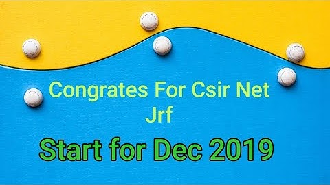 Csir ugc net dec 2019 Chemical science