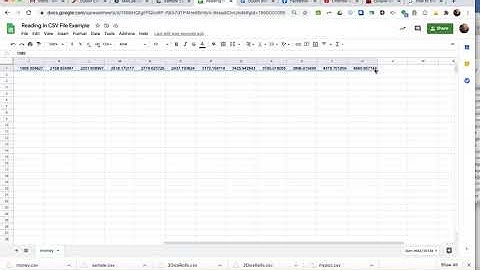 Import CSV File To Google Sheet