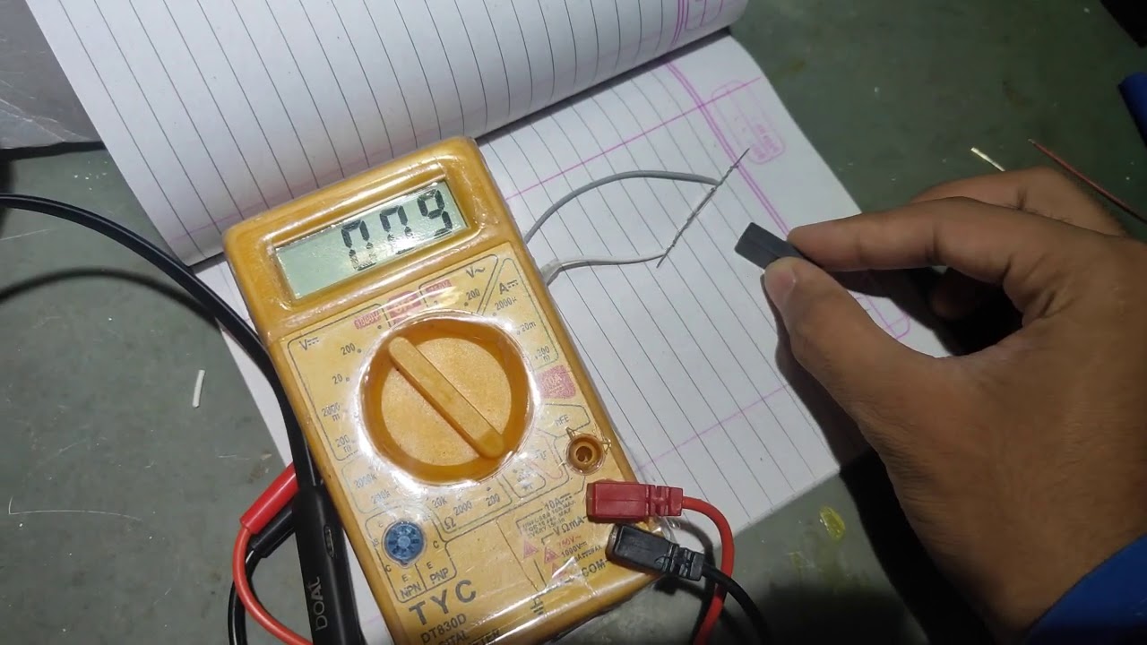Reed switch sensor testing - YouTube