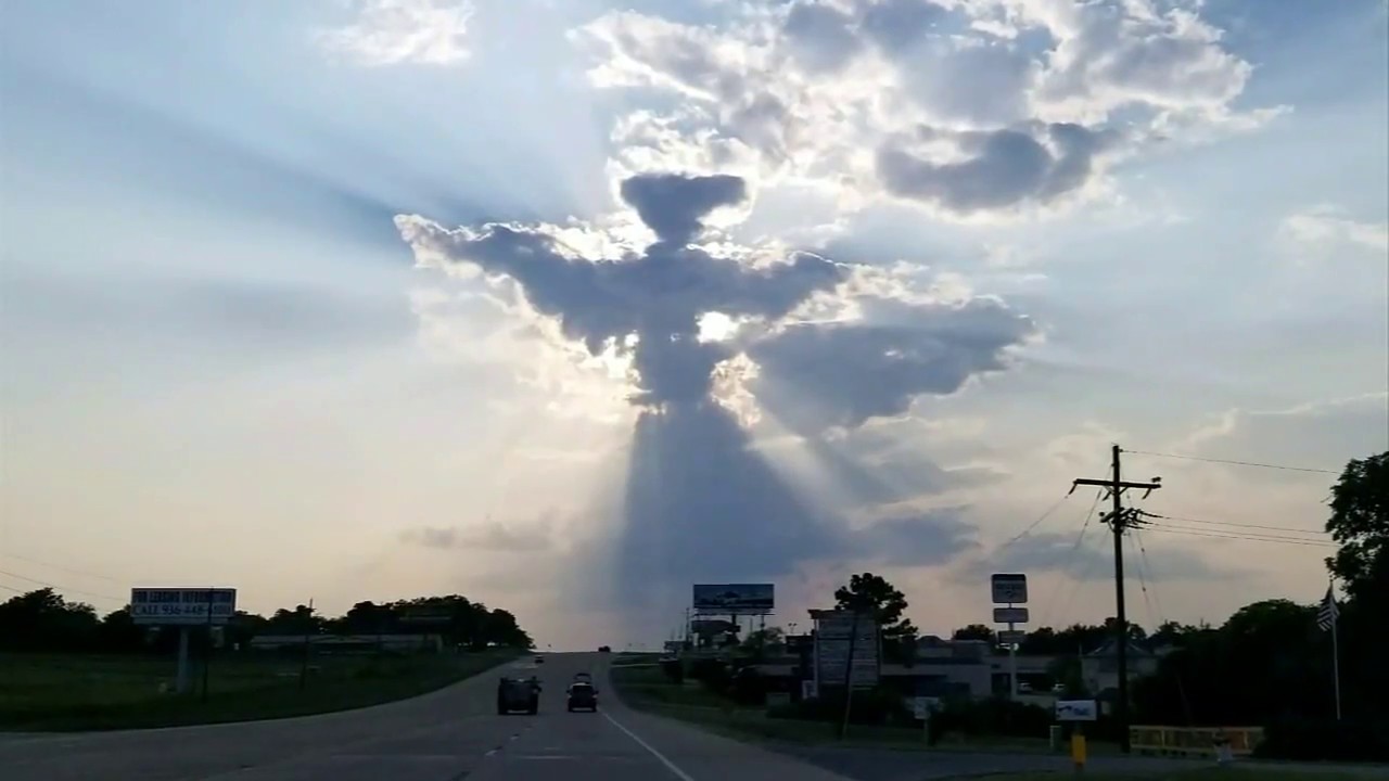 Hands Of God In Clouds