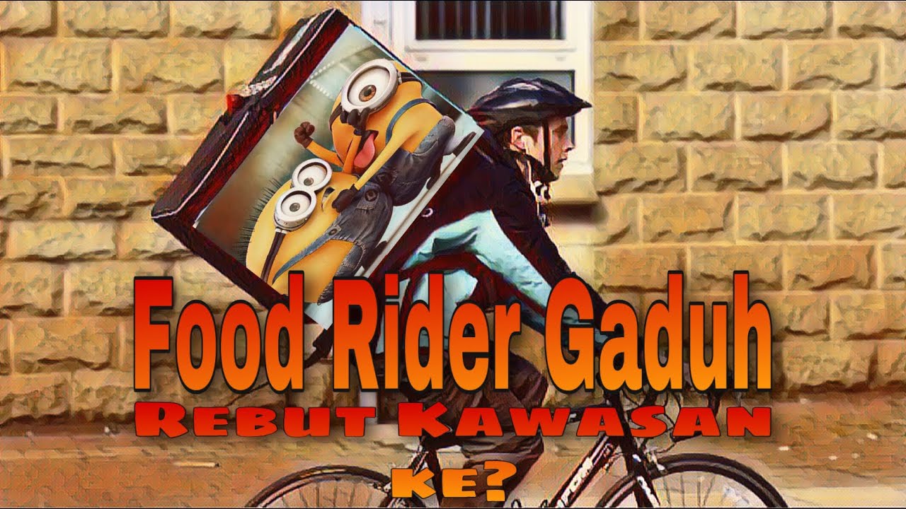 Food rider gaduh..... Rebut Kawasan ke? - YouTube