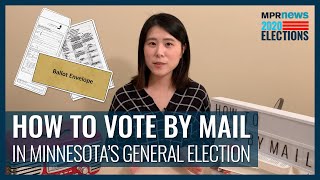 Election 2020: How to vote by mail in Minnesota's general election