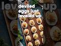🥚 Smoked Salmon Deviled Eggs — lox flavor every bite #recipe #easyrecipe