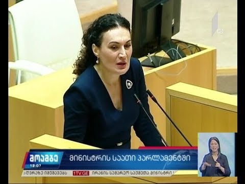 პარლამენტში ქეთევან ციხელაშვილს მოუსმენენ