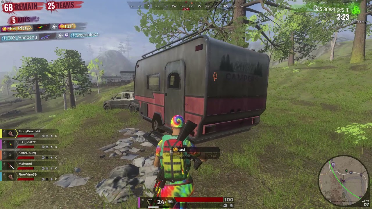 40+ bombs in H1Z1 2021! - Public montage #15