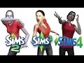 ♦ Sims 2 vs Sims 3 vs Sims 4: Vampires (Part 2)