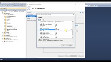 Generate scripts with schema and data in sql server