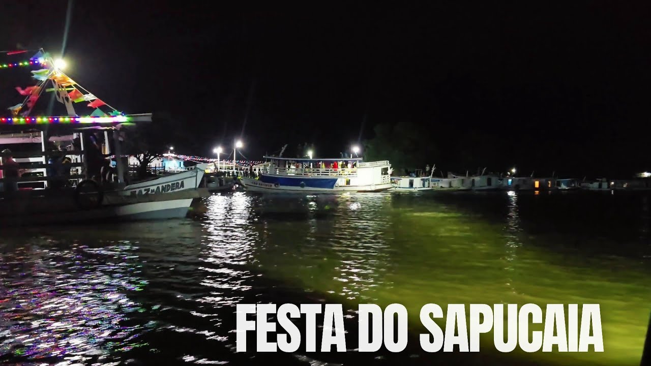 COMO É A FESTA DA PADROEIRA DA COMUNIDADE RIBEIRINHA SAPUCAIA CONCEIÇÃO NO interior do AMAZONAS? 