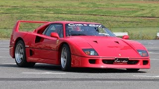 自動車冒険家がフェラーリF50でドライビングテクニック披露！「スーパーカーバラエティー自動車冒険隊」公開収録　会見　#Takashi Yoshimura　#Heisei Nobushi Kobushi
