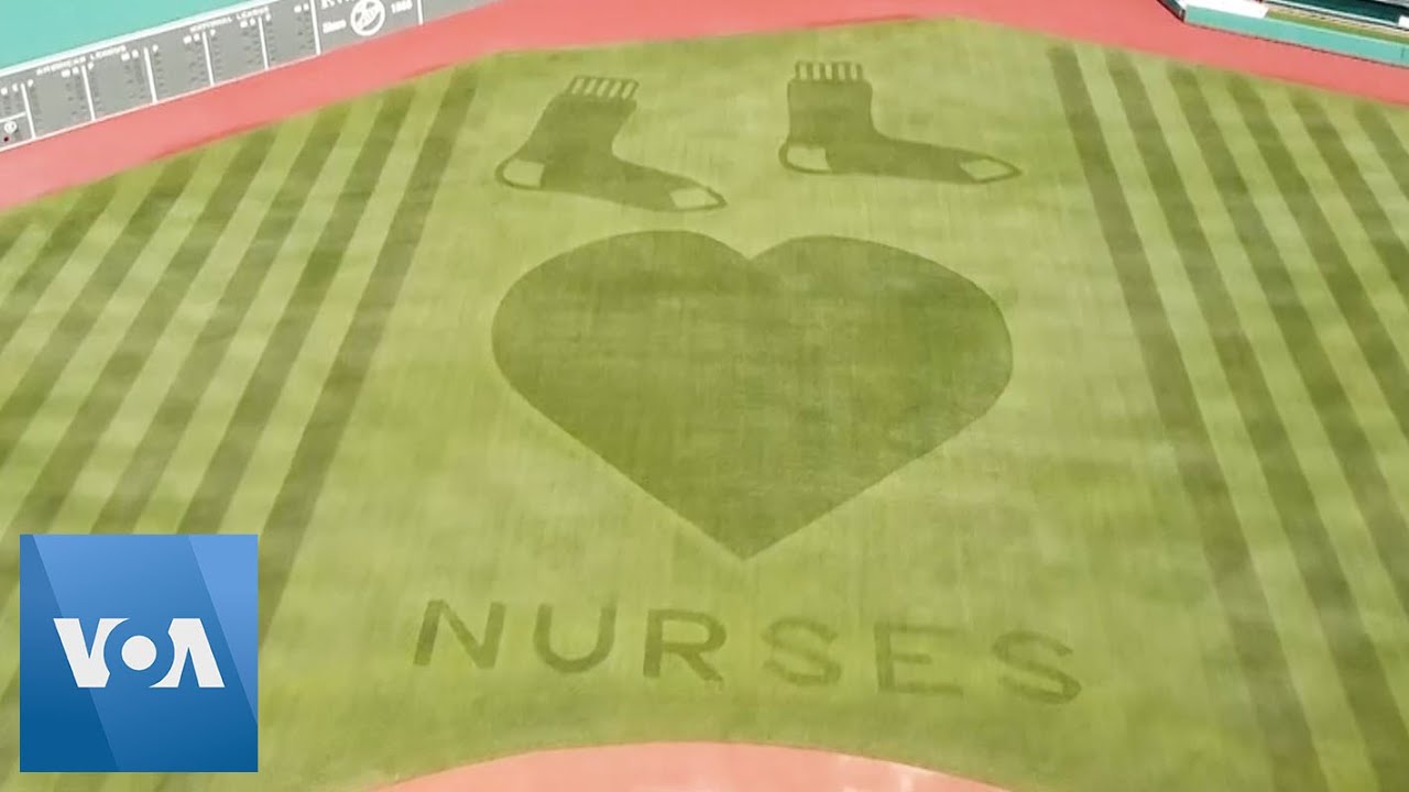 Red Sox Staff Honor Nurses with Message of Love Amid Coronavirus Pandemic